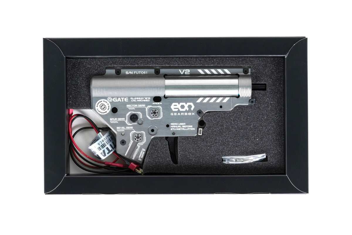 Complete Gearbox GATE EON V2 with integrated TITAN II Bluetooth® Short Stroke 330 FPS/1J (Front Wired)