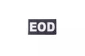 IR patch - EOD - black