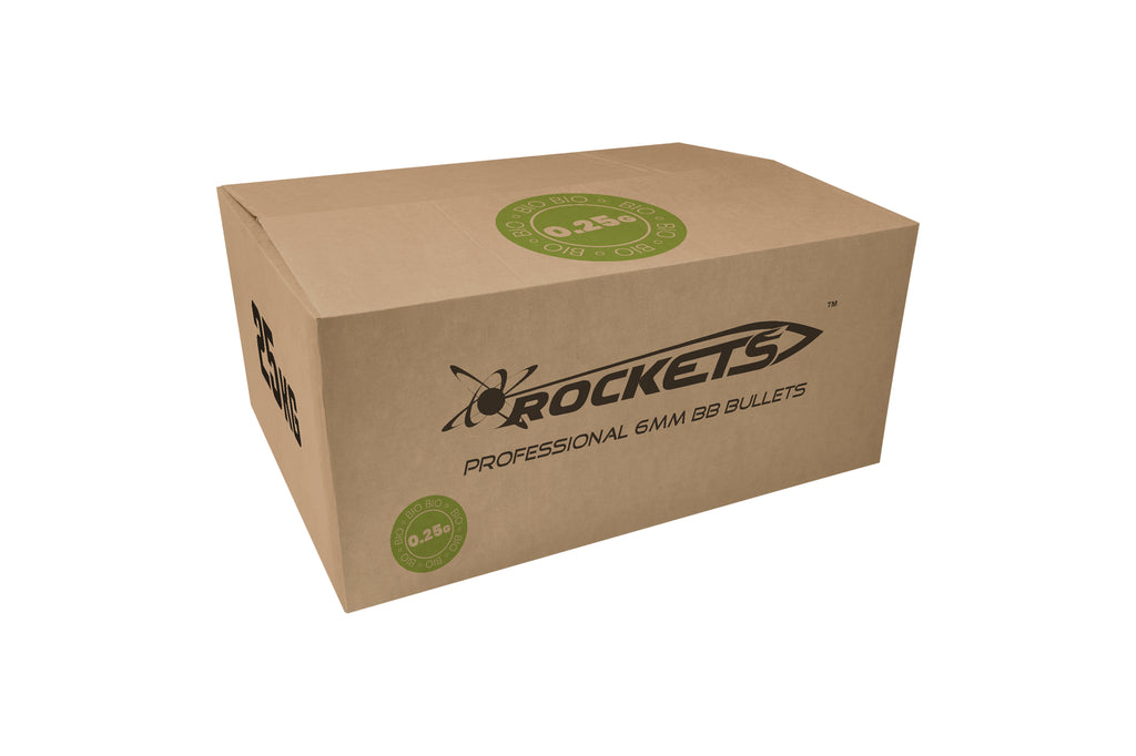 Bio BBs 0.25g Rockets Professional 10000 pcs - Green