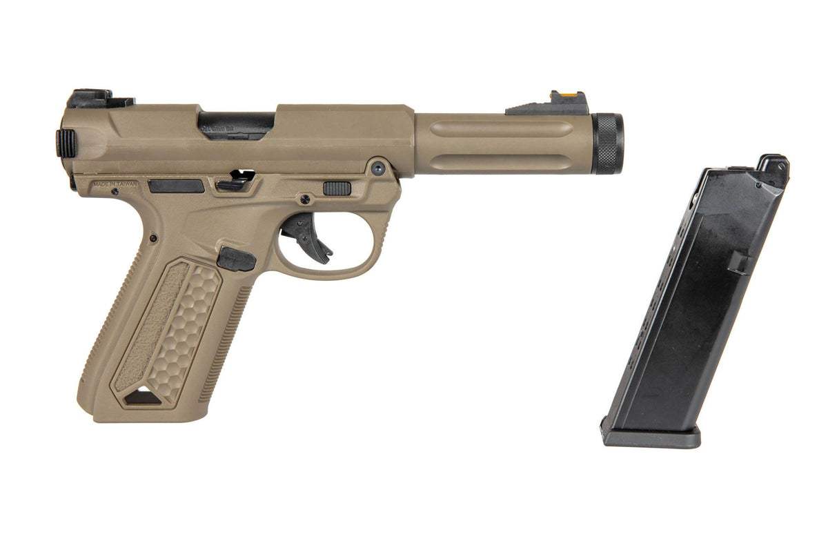 AAP01 Assassin Semi Auto Pistol Replica - Dark Earth