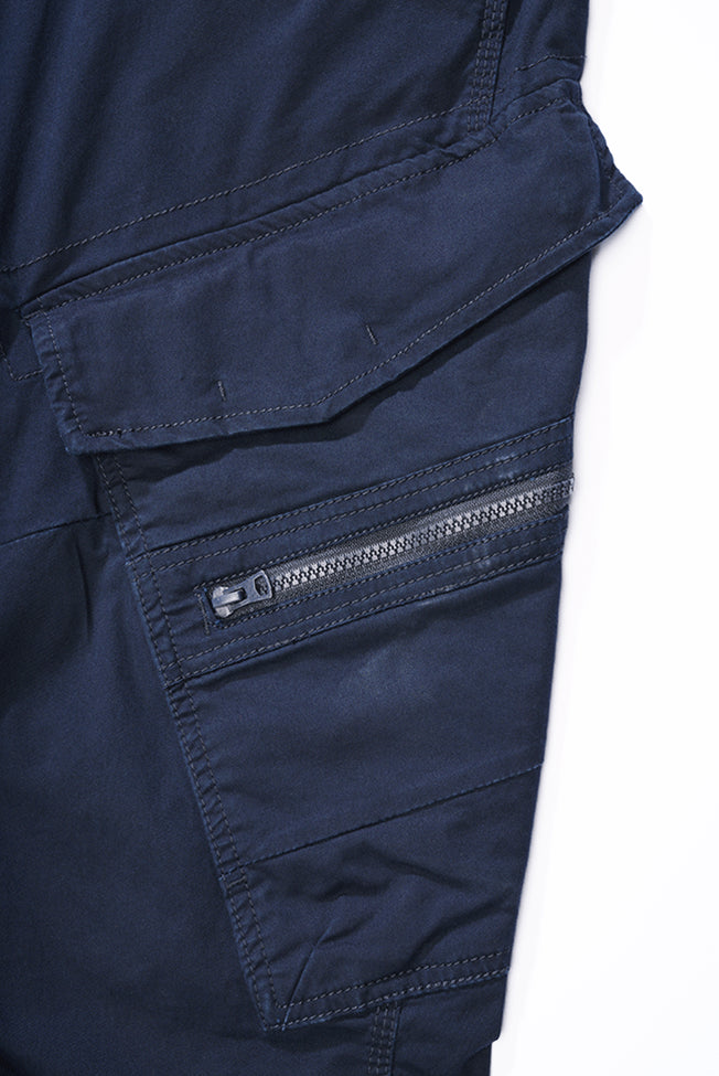Brandit Adven Slim Fit Navy/Blue trousers