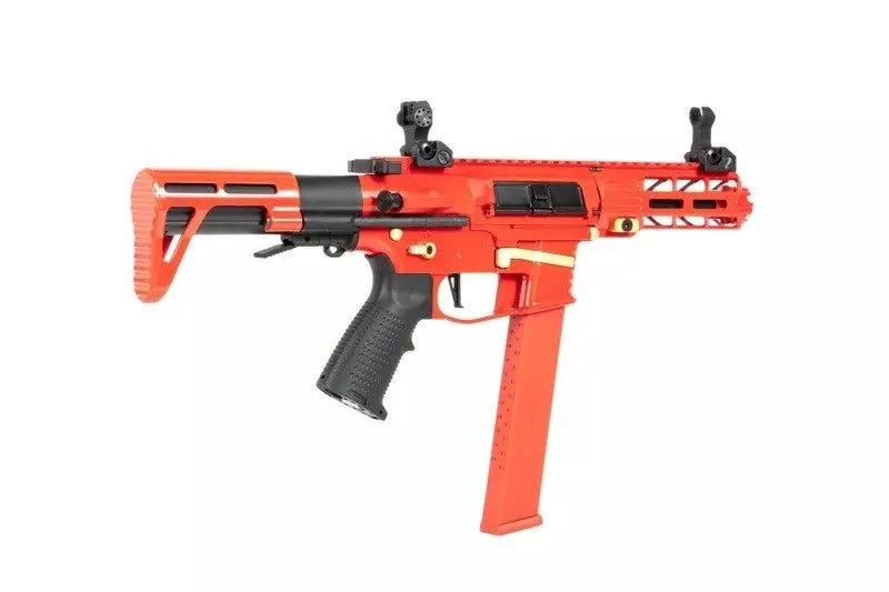 Nemesis X9 submachine gun replica - red
