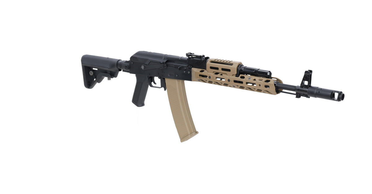 KPYK AK SA-PJ15 PRIME BLDC AEG Assault Rifle - Half-Tan