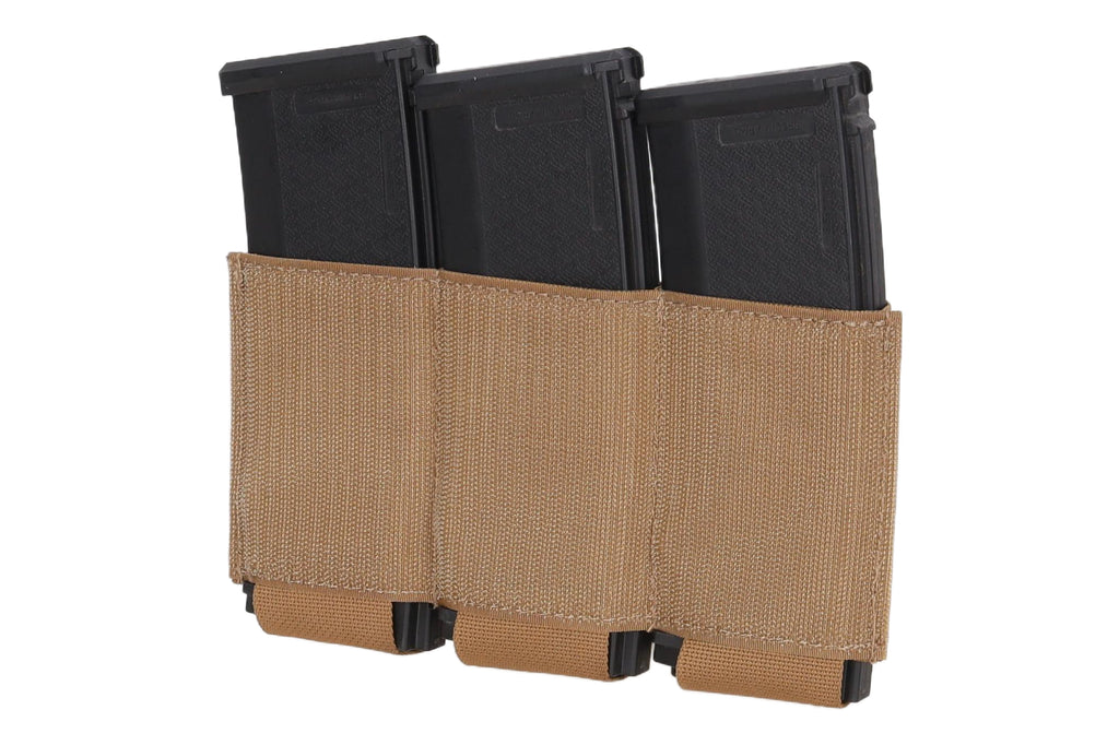 Triple magazine pouch 5.56 mm Wosport Coyote Brown