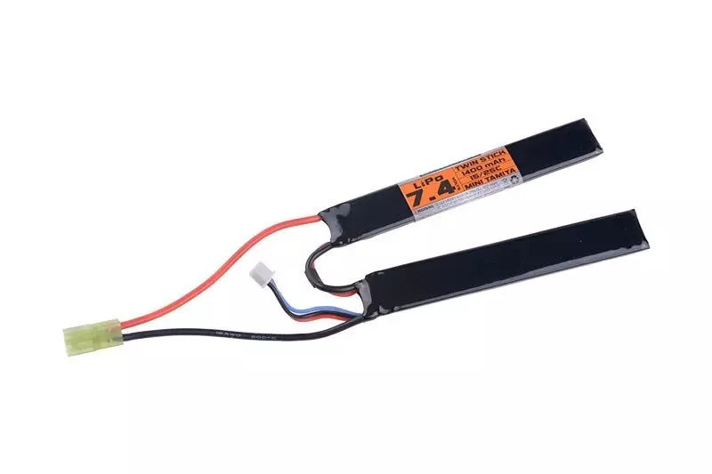 LiPo 7.4V Valken Energy 1400mah 15/25C battery (2-module)