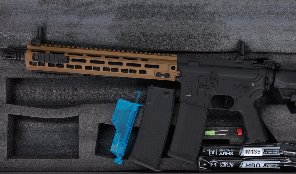 Specna Arms M4/AR15 SA-P30 PRIME BLDC AEG 14" assault rifle - Chaos Bronze