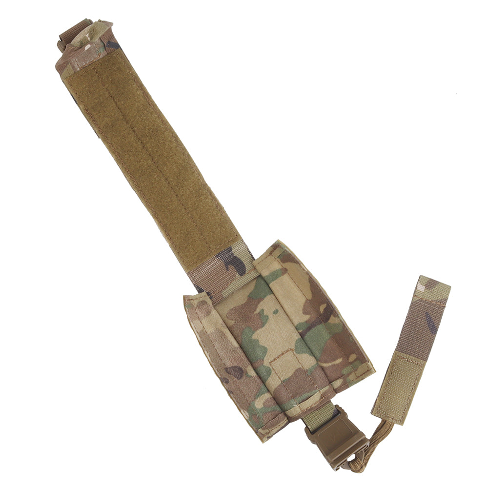 Wosport Quick Tourniquet Pouch Multicam for a cable tie pocket