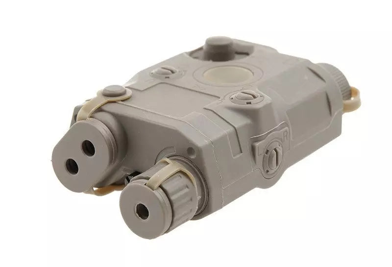 AN/PEQ 15 replica with laser sight - tan