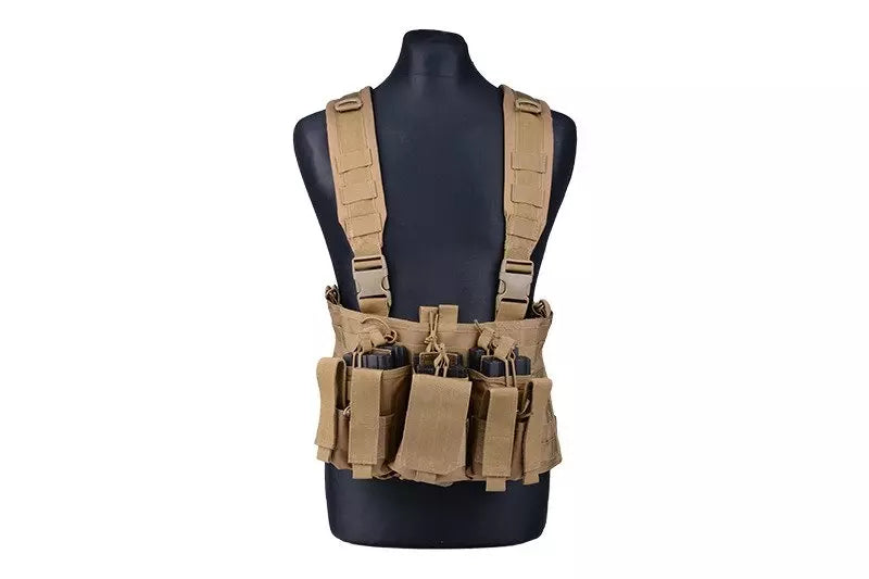 Scout Chest Rig Tactical Vest - Tan