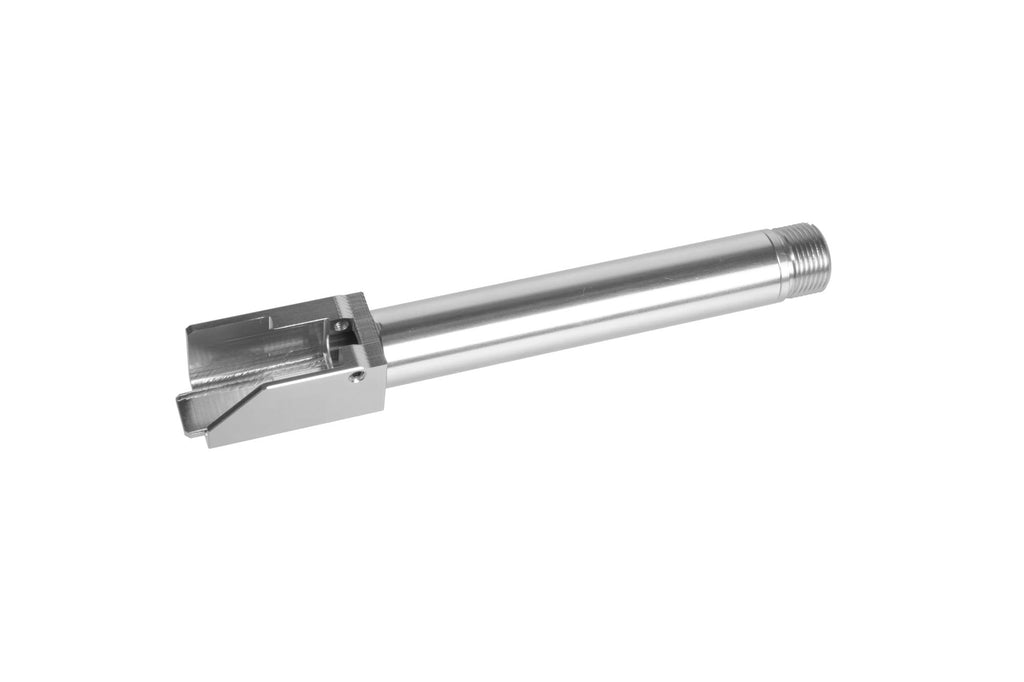 Non-Recoiling 2 Way Fixed" Outer Barrel for TM G17/G18C/G22 Replicas - Silver "