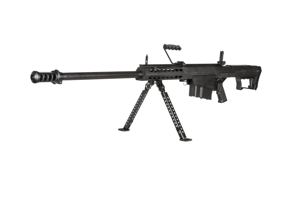 Rifle replica Barrett® M107-S with bipod - Black